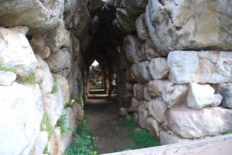 The Archeological Site at Tiryns